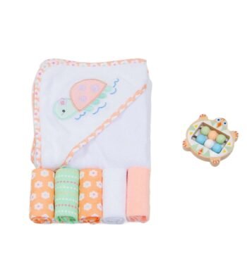 πετσετούλα με κάπα και λαβέτες