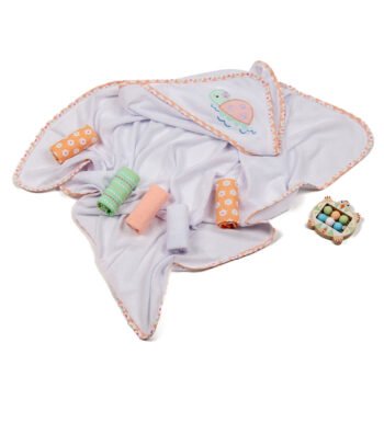 πετσετούλα με κάπα και λαβέτες