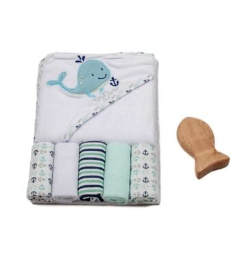 πετσετούλα με κάπα και λαβέτες