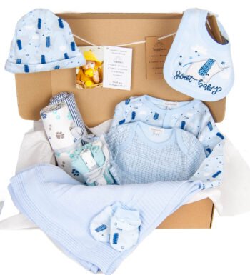 Gift box 14 τεμάχια μπλε αγόρι