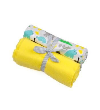 σετ 2 πάνες αγκαλιάς βαμβακερές