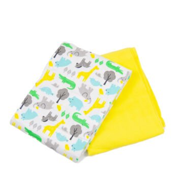 σετ 2 πάνες αγκαλιάς βαμβακερές