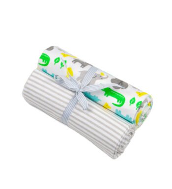 σετ 2 πάνες αγκαλιάς βαμβακερές