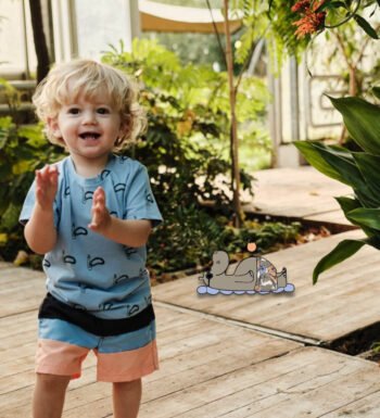 ριγέ μαγιο αγόρι