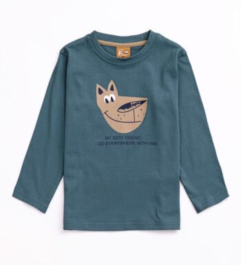 μπλούζα για αγόρι με μακρύ μανίκι