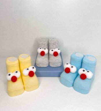 βρεφικά καλτσάκια παιχνιδιού τρία ζευγάρια