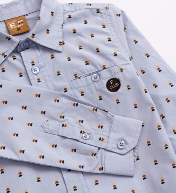 Μπλε πουκάμισο για αγόρι