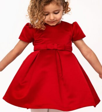 Κόκκινο Χριστουγεννιάτικο φόρεμα για κορίτσι