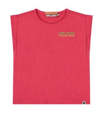 Καλοκαιρινό κοντομάνικο μπλουζάκι για κορίτσι