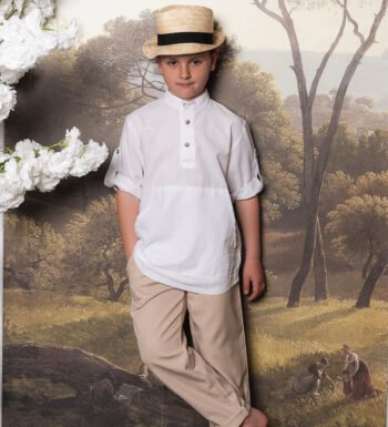 Παιδικό παντελόνι μπεζ