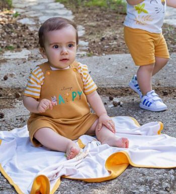 Καλοκαιρινή σαλοπέτα με κοντομάνικο μπλουζάκι