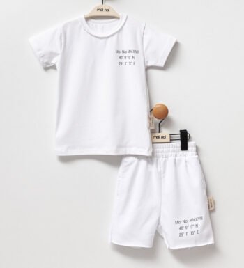 Καλοκαιρινό βαμβακερό σετ για αγόρι