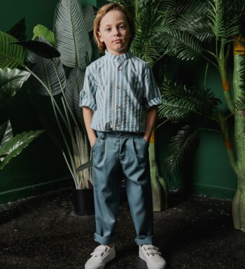 Ριγέ πουκάμισο για αγόρι