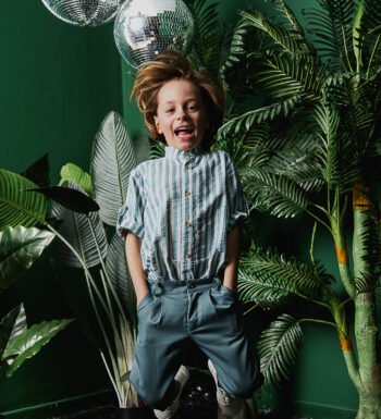 Ριγέ πουκάμισο για αγόρι