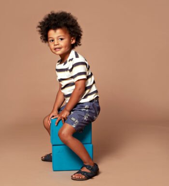 Παιδικό μαγιό με σχέδιο ζέβρα για αγόρι