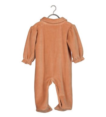 Βρεφικό βελούδινο φορμάκι για κορίτσι