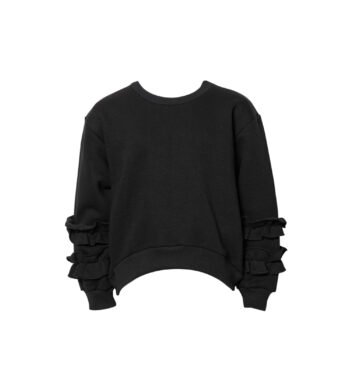 Μαύρο παιδικό φούτερ για κορίτσι