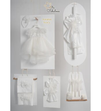JOVANA IVORY ΒΑΠΤΙΣΤΙΚΟ ΠΑΚΕΤΟ ΚΟΡΙΤΣΙ