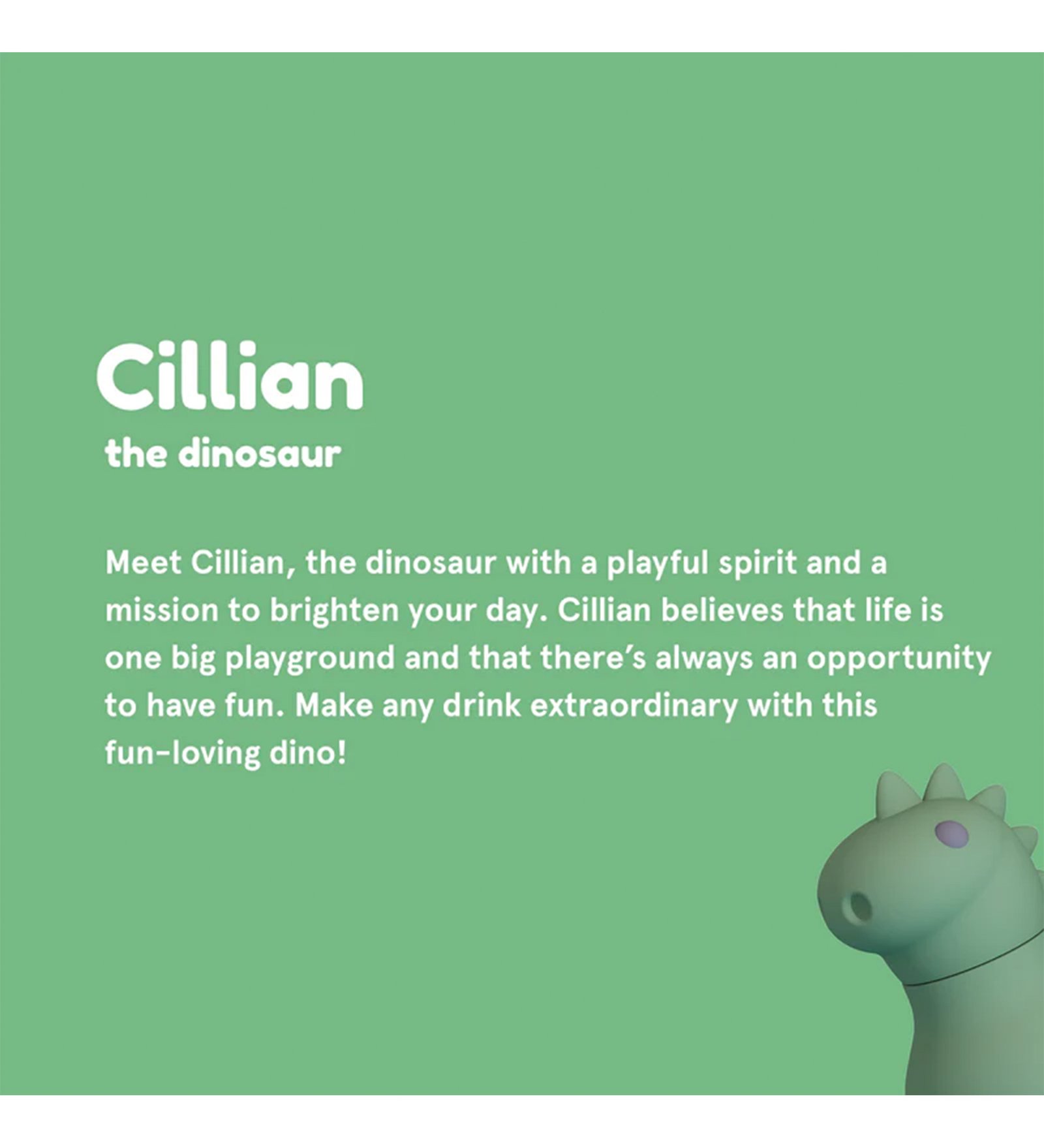 "Asobu" Ο κολλητός μου ο δεινόσαυρος, παιδικό παγούρι