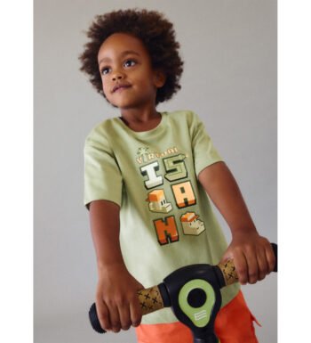 MAYORAL t-shirt μπλούζα για αγόρι πράσινη